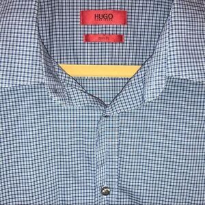 Hugo Boss Red Label Elisha Slim Fit Button Down LG